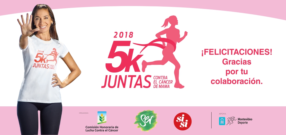 5K JUNTAS - CONTRA EL CANCER DE MAMA | 2018